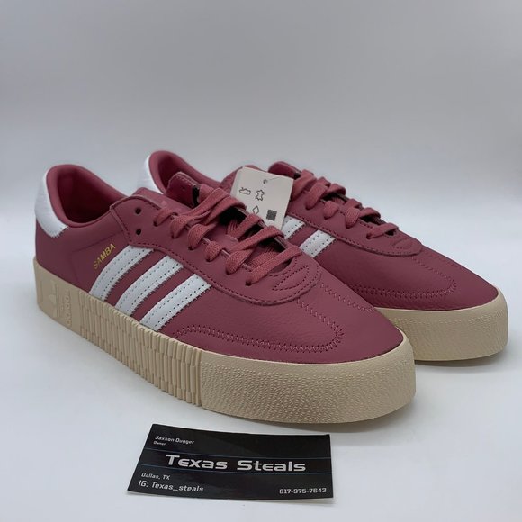 adidas sambarose maroon